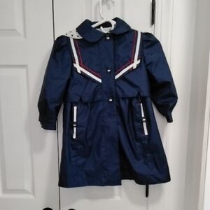 Vintage Red, White and Blue Children's Coat
